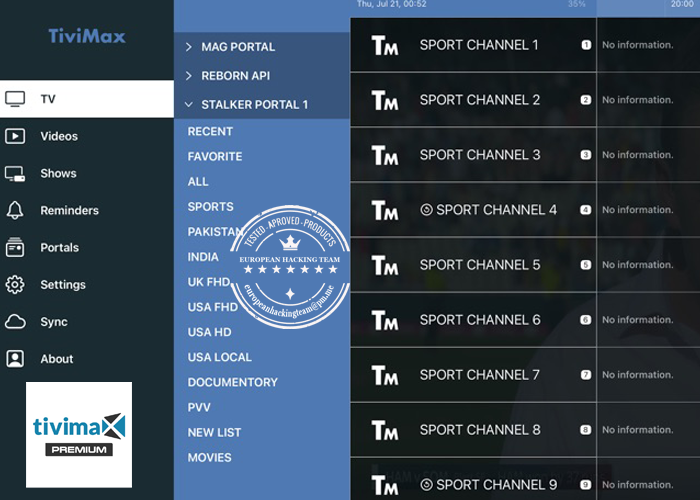 Tivimax IPTV Player Premium v3.4.0 - iOS or iPadOS 13.0+.png