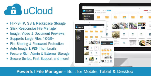 uCloud 2.1.1 – File Hosting Script – NULLED