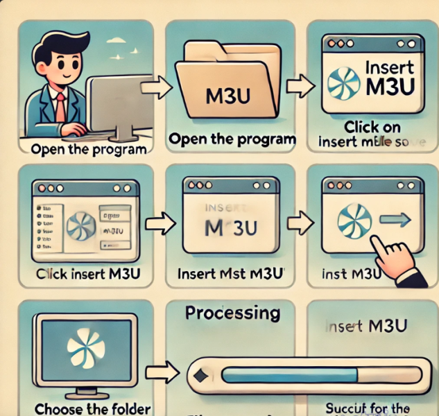 M3U Generator by Groups 1.0