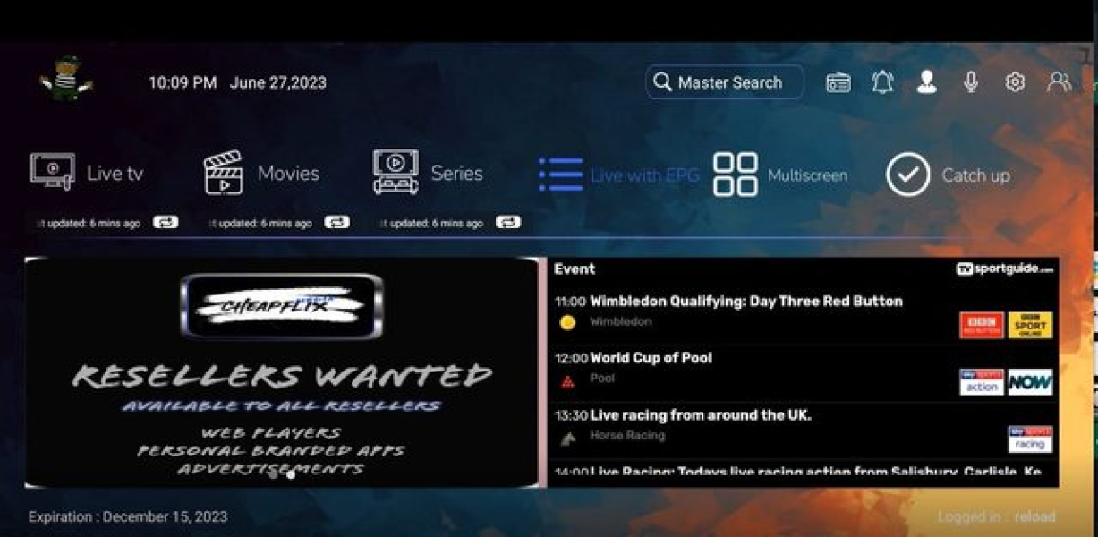 Painel + Apk Smarters New V1.1