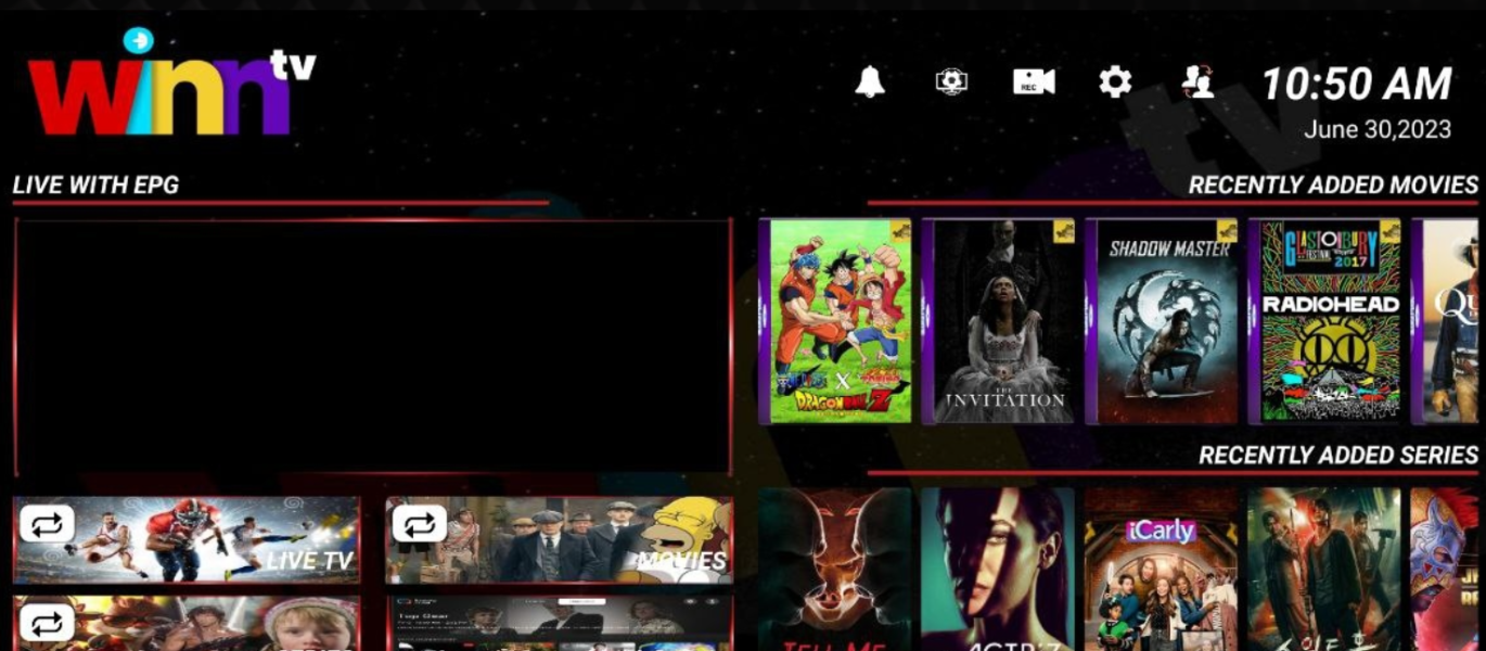 SMARTERS v2 - Smarters app, live preview video editable from panel