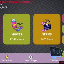 Télévision IP 4K Platine