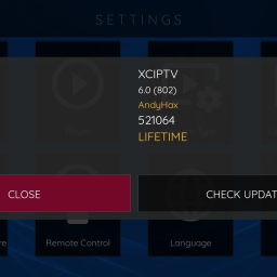 Xciptv v6 801-802 with vpn  work on One Panel 1.3