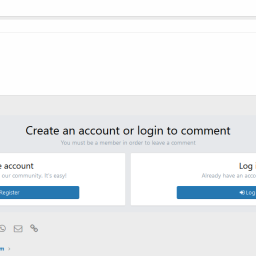 [cXF]  Login or Register on thread v1,3.3   FOR   XENFORO  2
