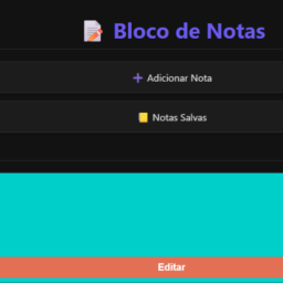 BLOCO DE NOTAS  apk and  Panel